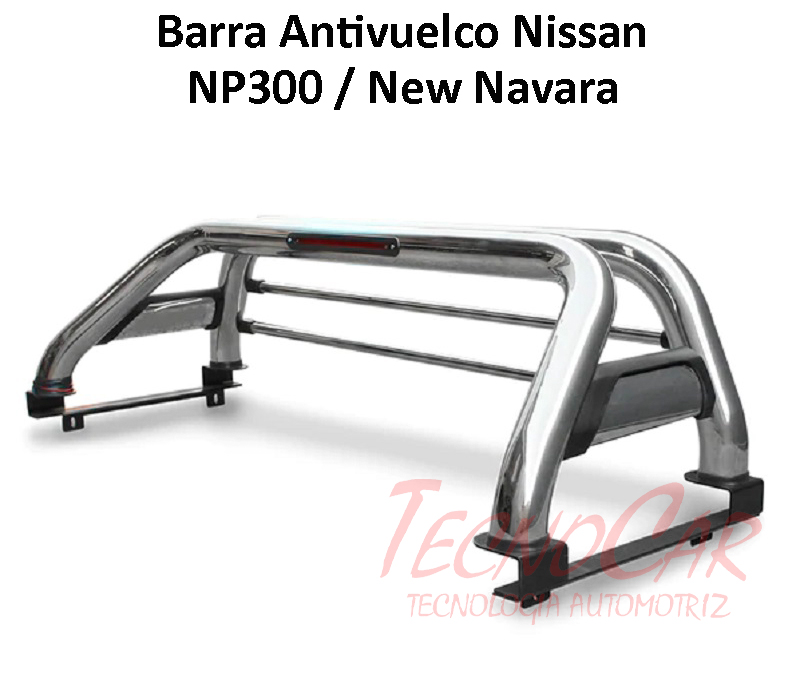 Barra Antivuelco Inox Nissan Np300 / Navara